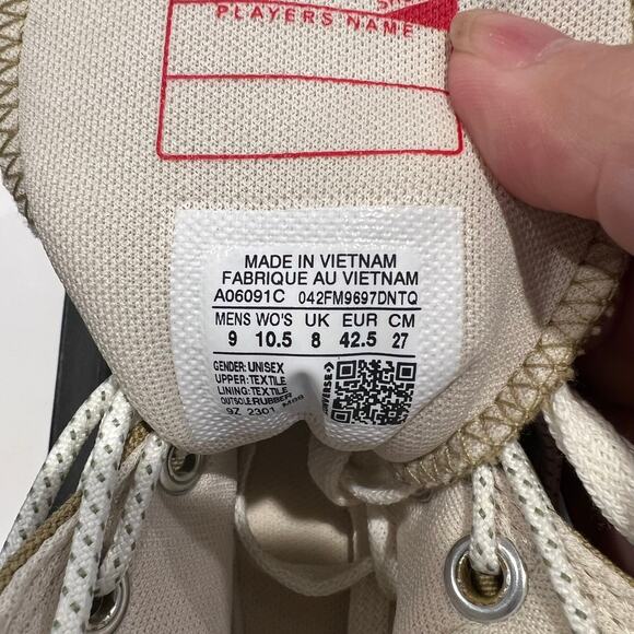 Converse Run Hike Platform High Mens 9/Womens10.5 - Picture 6 of 11